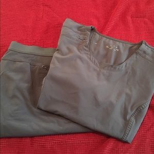 Pewter Gray Infinity Cherokee Scrub Set 2XL